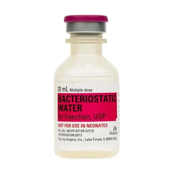 Bacteriostatic water 30mL lab supply – Alpha Biologix