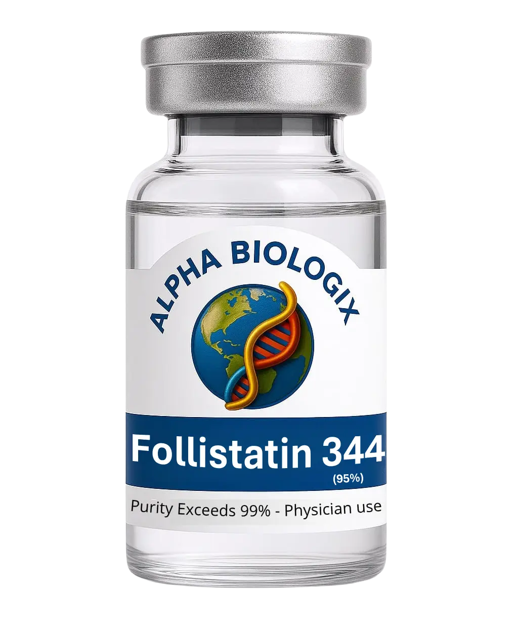 Follistatin 344 research peptide vial – Alpha Biologix