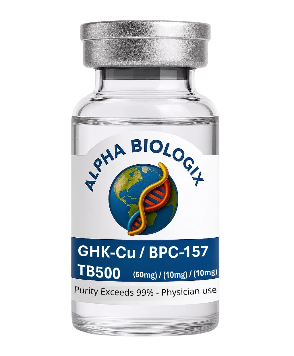 GLOW research peptide blend vial – Alpha Biologix