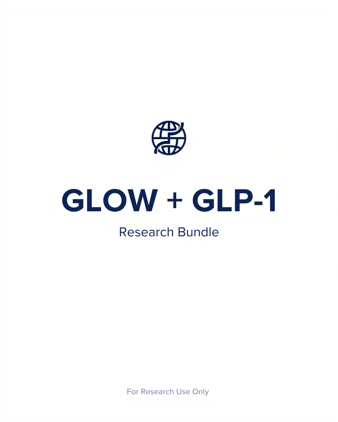 GLOW plus GLP-1 research bundle - Alpha Biologix
