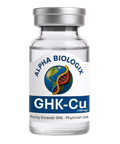 GHK-Cu copper research peptide vial – Alpha Biologix