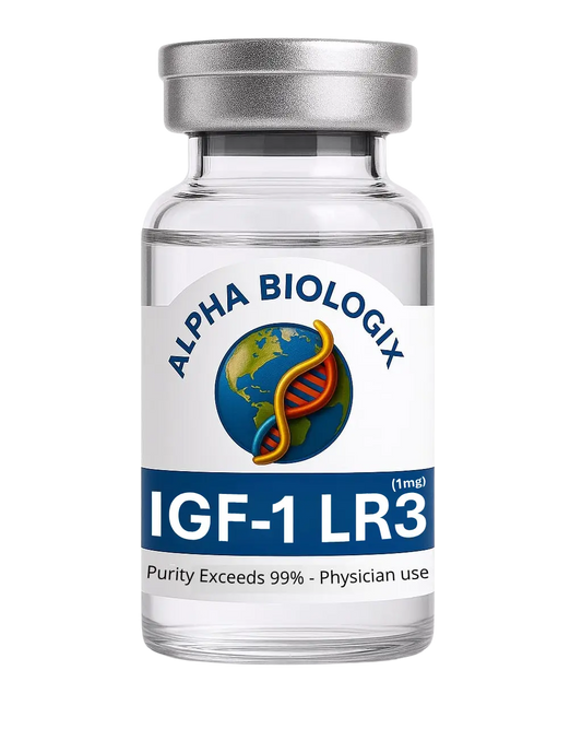 IGF-1 LR3 research peptide vial – Alpha Biologix
