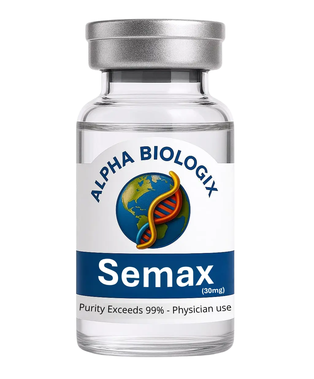 Semax research peptide vial – Alpha Biologix