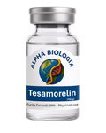 Tesamorelin research peptide vial – Alpha Biologix