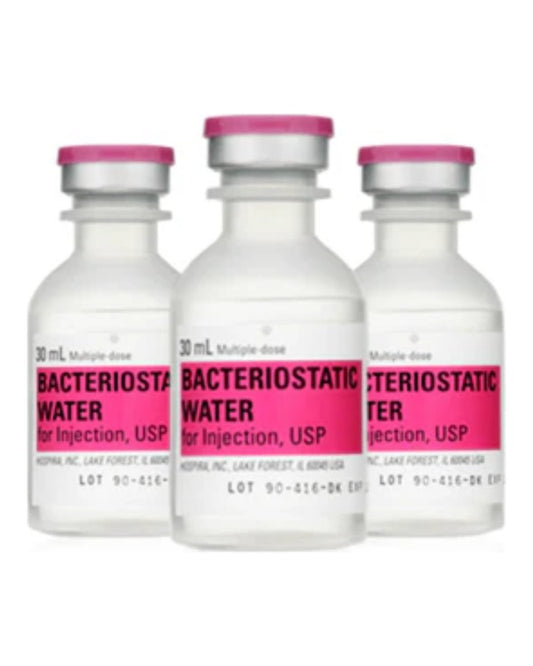 Bacteriostatic water 30mL lab supply – Alpha Biologix