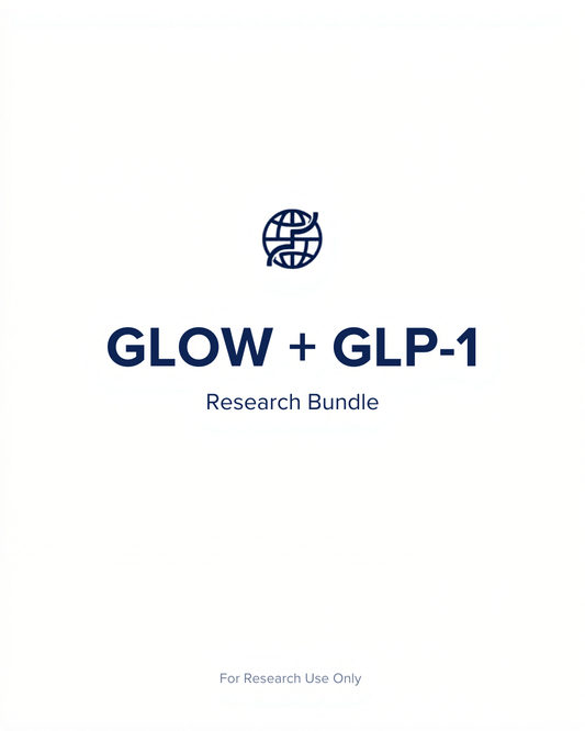 GLOW plus GLP-1 research bundle - Alpha Biologix