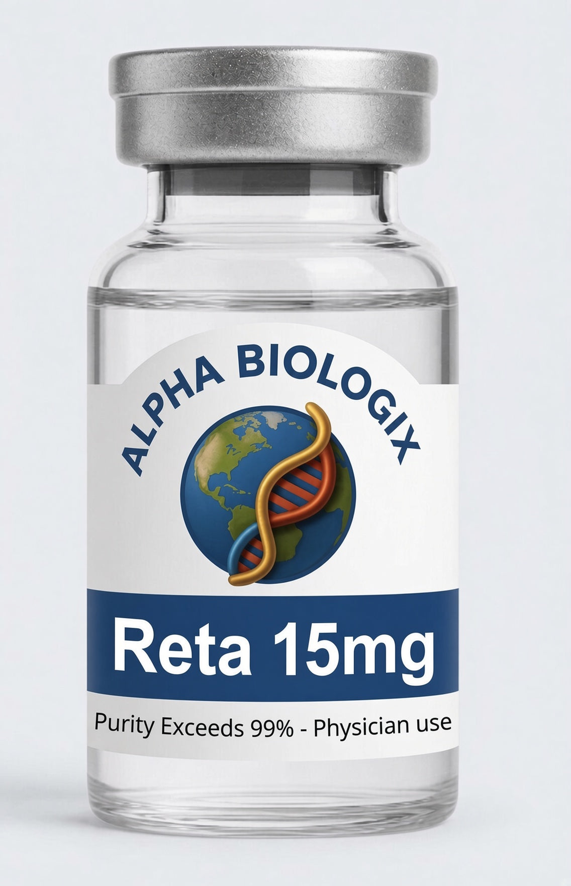 GLP-1 R (Reta) 15mg vial - Alpha Biologix