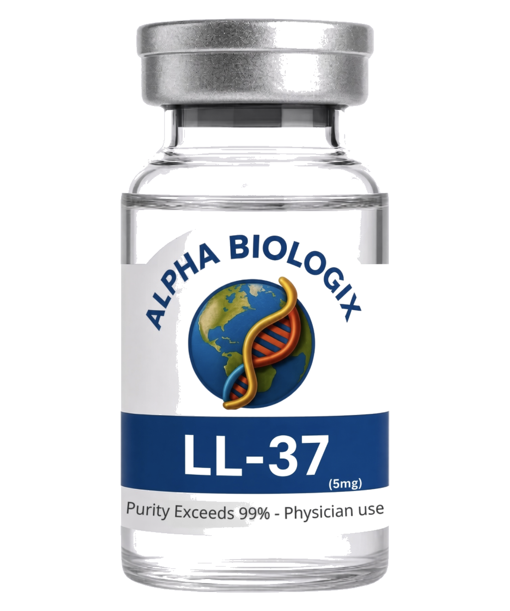 LL-37 5mg research peptide vial – Alpha Biologix