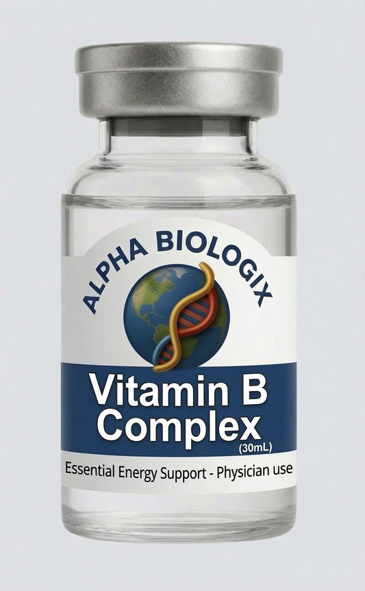 Alpha Biologix Vitamin B Complex 30mL vial - for research use only